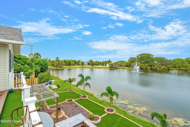 420 Tortoise View Cir, Satellite Beach, FL 32937 - view of grassy yard featuring a water view