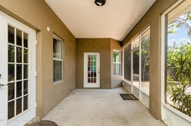 2871 Fontainebleau Ave SE, Palm Bay, FL 32909 - view of unfurnished sunroom