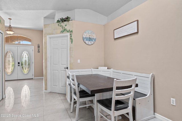 6858 Sweet Bay Ct, Cocoa, FL 32927 - dining room with baseboards and light tile patterned floors