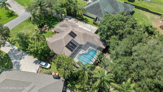 6858 Sweet Bay Ct, Cocoa, FL 32927 - aerial view of property and surrounding area with a pool