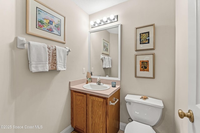 262 Prince William Ct, Satellite Beach, FL 32937 - bathroom with vanity and toilet