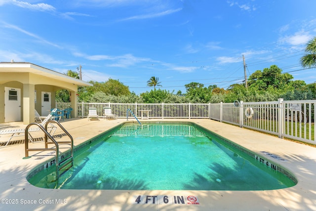 262 Prince William Ct, Satellite Beach, FL 32937 - community pool with a patio
