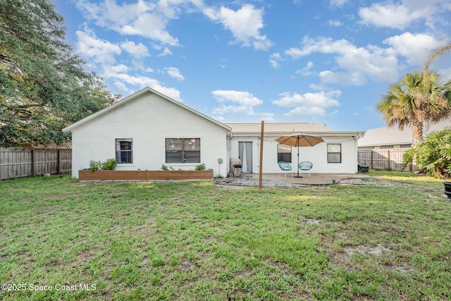 5145 Fay Blvd, Cocoa, FL 32927 - back of house with a patio area and stucco siding