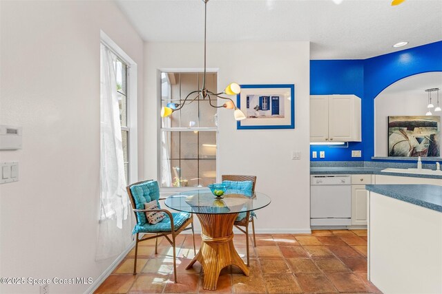 4341 Aberdeen Cir, Rockledge, FL 32955 - dining area with baseboards