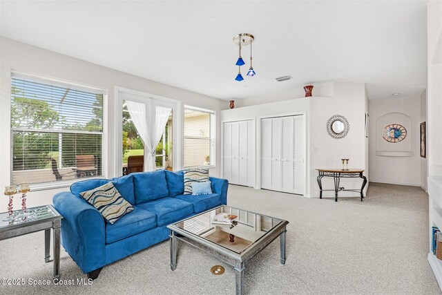 4341 Aberdeen Cir, Rockledge, FL 32955 - view of carpeted living area