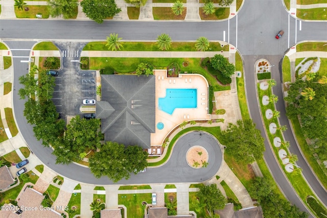 4341 Aberdeen Cir, Rockledge, FL 32955 - drone / aerial view of a pool
