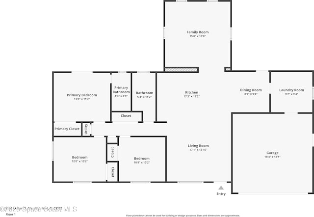 1340 Lester Ct, Merritt Island, FL 32952 - room layout