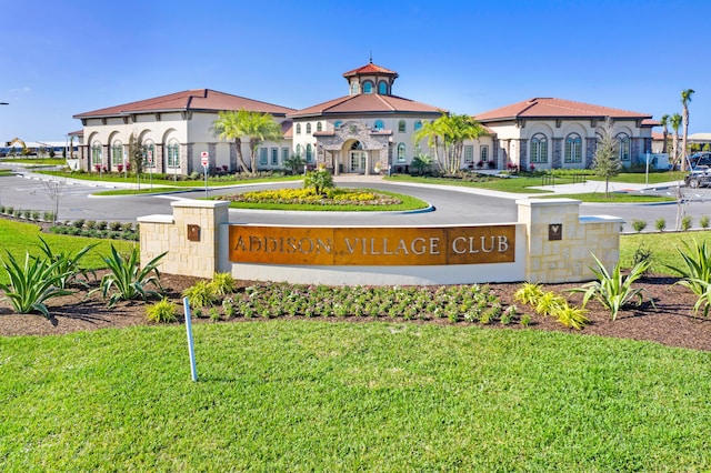 2611 Ballydoyle Ln, Melbourne, FL 32940 - community sign featuring a lawn