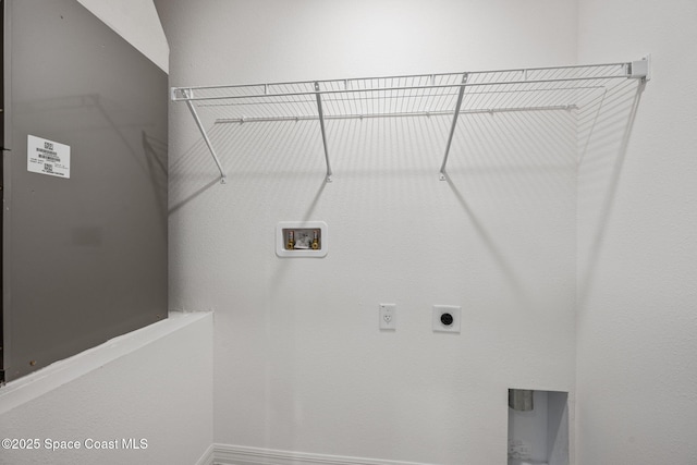 1650 Wyoming Dr SE, Palm Bay, FL 32909 - laundry room with hookup for a washing machine and electric dryer hookup
