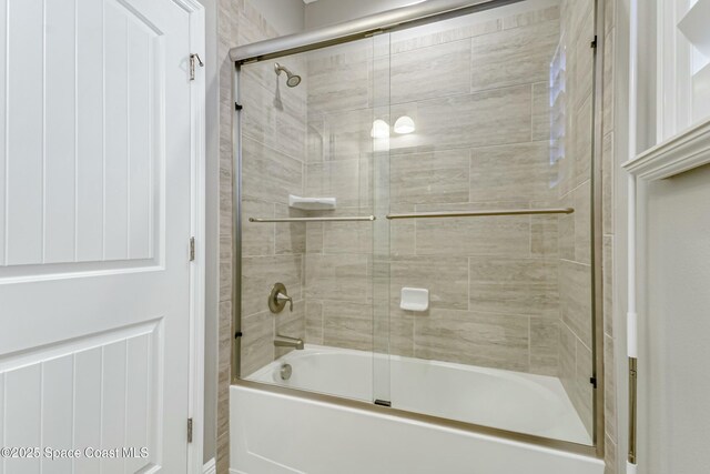 3933 Craigston St, Melbourne, FL 32940 - full bath with combined bath / shower with glass door