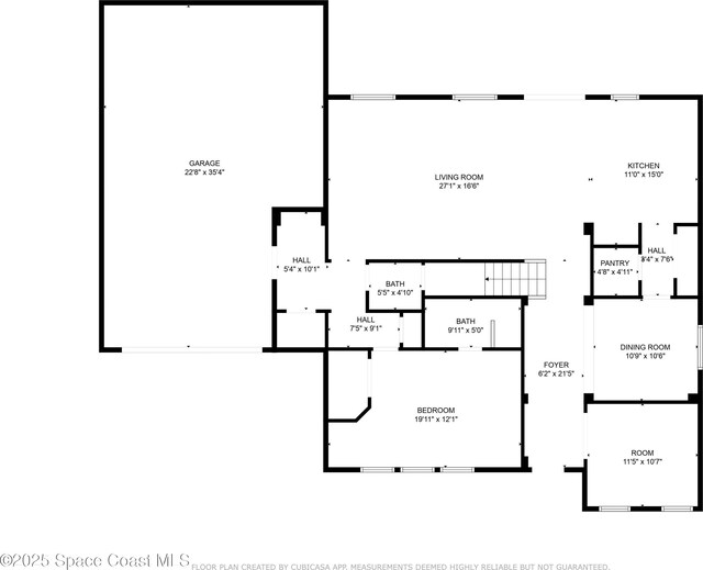 3933 Craigston St, Melbourne, FL 32940 - home floor plan