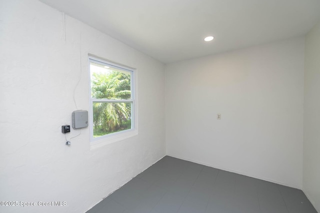 3201 Nottingham Ln, Cocoa, FL 32926 - spare room featuring recessed lighting