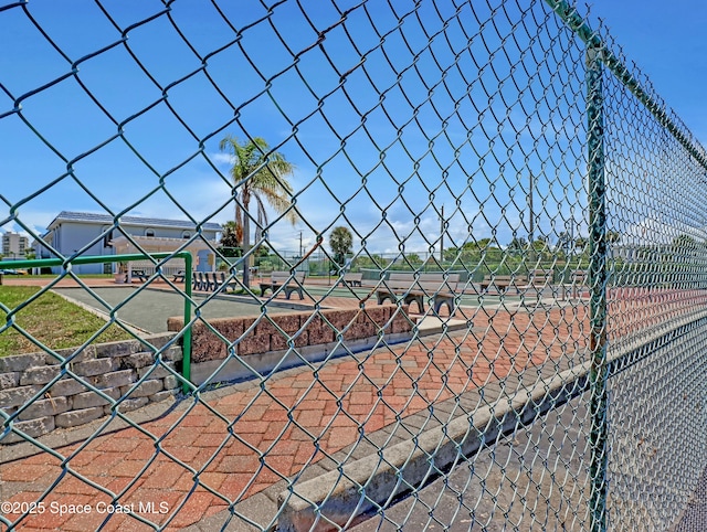 3150 N Atlantic Ave Unit 4-990, Cocoa Beach, FL 32931 - view of tennis court