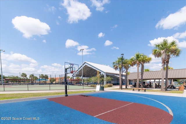 2835 Sunset Rd, Melbourne, FL 32904 - view of sport court with community basketball court