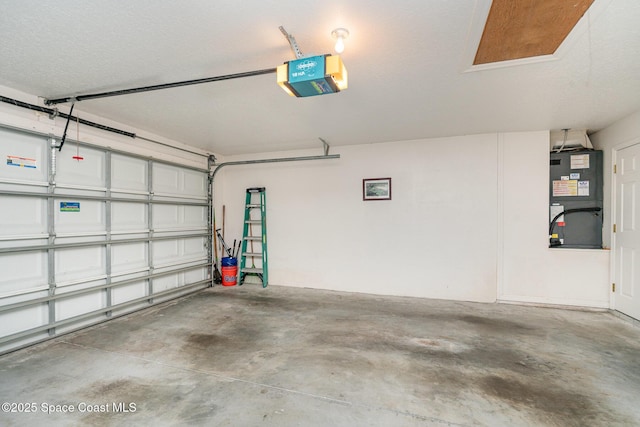 2020 Twelve Oaks Dr SE, Palm Bay, FL 32909 - garage featuring a garage door opener and heating unit