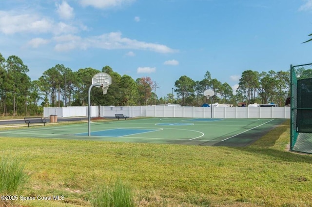 2020 Twelve Oaks Dr SE, Palm Bay, FL 32909 - view of basketball court with community basketball court
