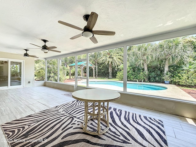 201 Woody Cir, Melbourne Beach, FL 32951 - view of unfurnished sunroom