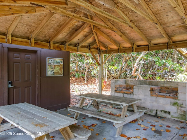201 Woody Cir, Melbourne Beach, FL 32951 - view of patio