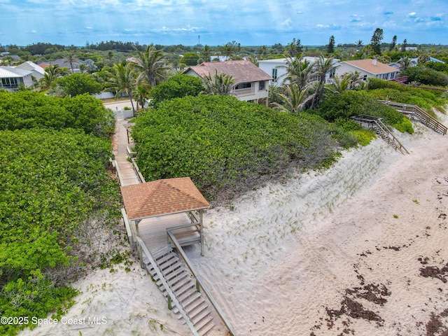 201 Woody Cir, Melbourne Beach, FL 32951 - aerial perspective of suburban area