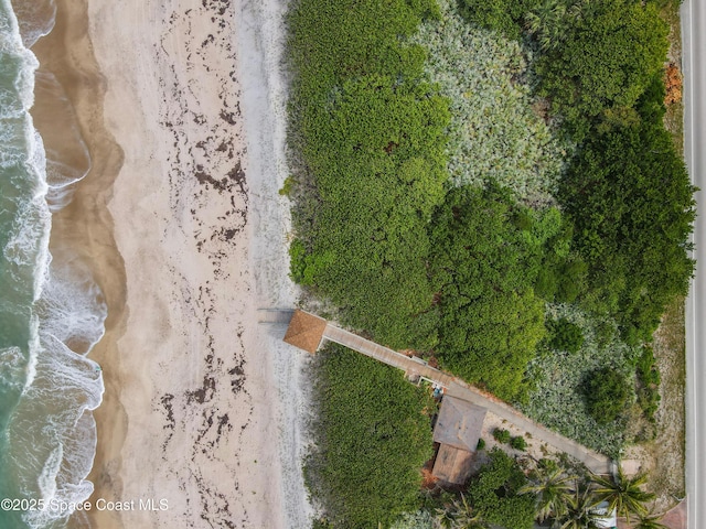 201 Woody Cir, Melbourne Beach, FL 32951 - aerial view of unending shoreline
