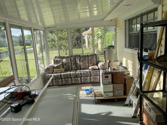 610 Buttonwood Dr, Merritt Island, FL 32953 - sunroom featuring healthy amount of natural light