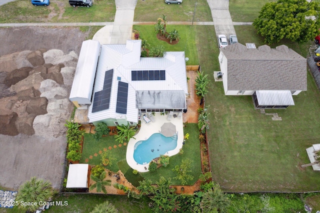 4625 Curtis Blvd, Cocoa, FL 32927 - view from above of property with a pool area