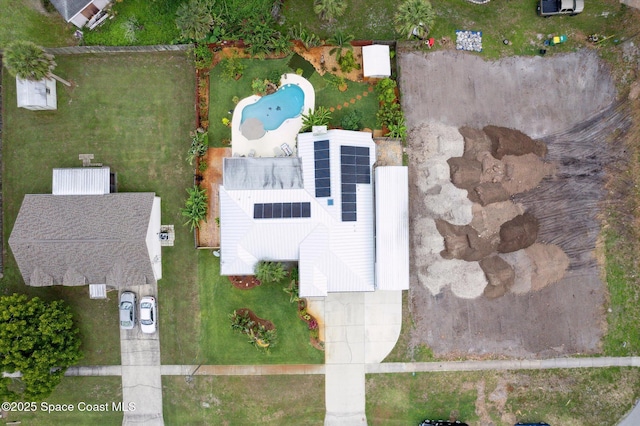 4625 Curtis Blvd, Cocoa, FL 32927 - bird's eye view of a pool