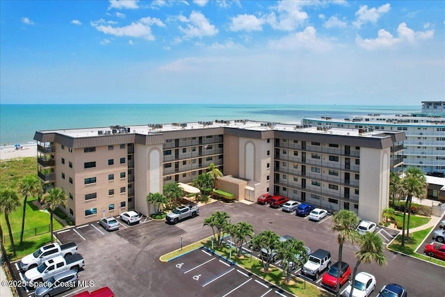 4100 Ocean Beach Blvd Unit 210, Cocoa Beach, FL 32931 - aerial view of a large body of water and apartment complex / building