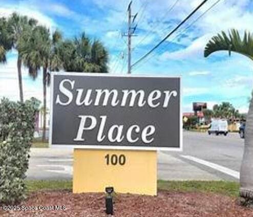 101 Summer Pl Unit 6, Merritt Island, FL 32953 - view of community / neighborhood sign