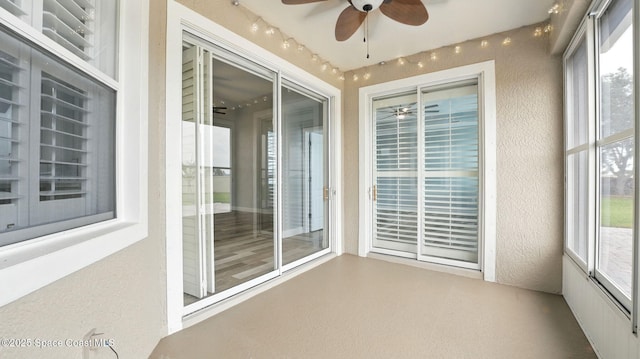 5852 Goleta Cir, Melbourne, FL 32940 - view of unfurnished sunroom