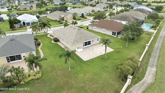 5852 Goleta Cir, Melbourne, FL 32940 - aerial perspective of suburban area featuring a nearby body of water