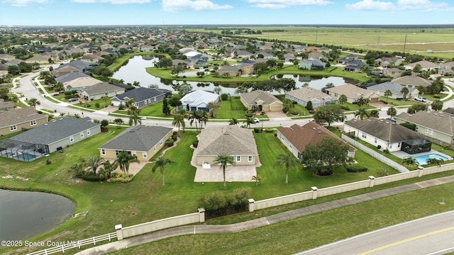 5852 Goleta Cir, Melbourne, FL 32940 - aerial overview of property's location featuring a nearby body of water and nearby suburban area