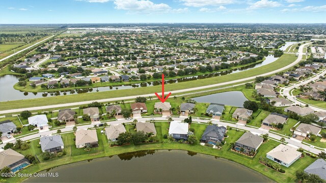 5852 Goleta Cir, Melbourne, FL 32940 - view of property location with nearby suburban area and a nearby body of water