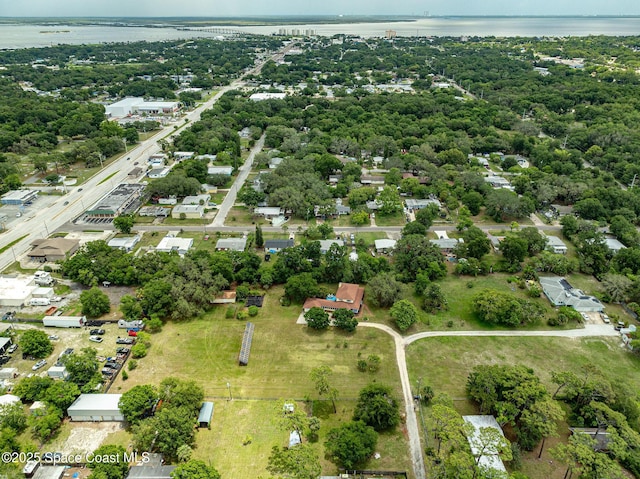 2280 Grove St, Titusville, FL 32796 - aerial view of property and surrounding area with a nearby body of water