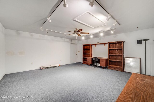 2280 Grove St, Titusville, FL 32796 - garage with a desk