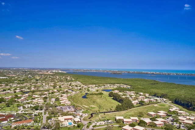 70 Royal Oak Ct Unit 206, Vero Beach, FL 32962 - aerial view of property and surrounding area with a large body of water and nearby suburban area