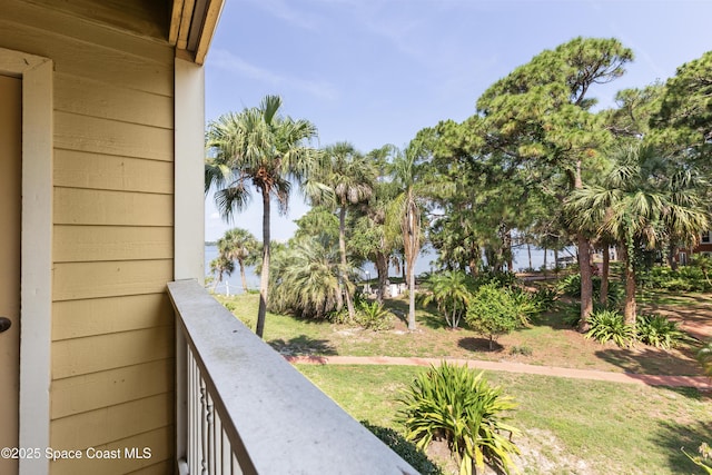 225 S Tropical Trl Unit 918, Merritt Island, FL 32952 - balcony featuring a water view