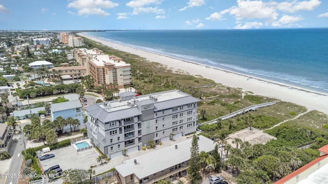 6015 Turtle Beach Ln Unit 204, Cocoa Beach, FL 32931 - bird's eye view of unending shoreline and apartment complex