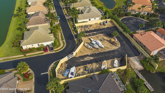 274 Clyde St, Melbourne Beach, FL 32951 - aerial view of property and surrounding area featuring nearby suburban area and a nearby body of water