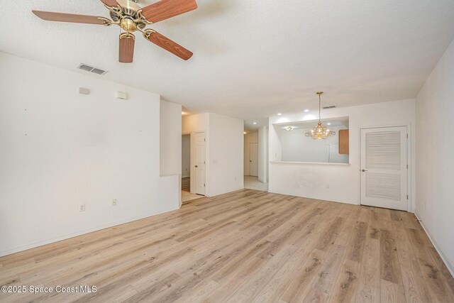 401 Trotter Ln Unit 103, Melbourne, FL 32940 - unfurnished room with light wood-style floors and ceiling fan