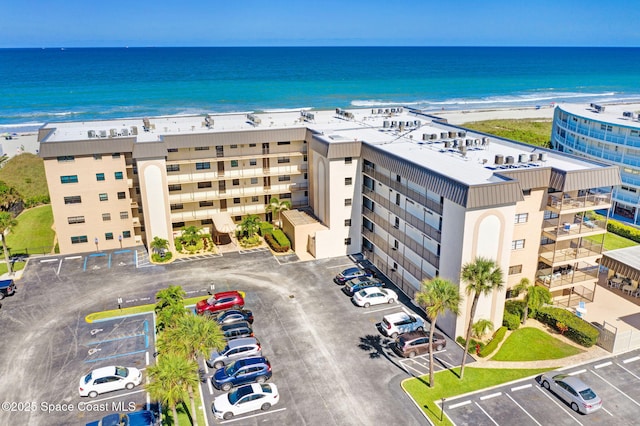 4100 Ocean Beach Blvd Unit 412, Cocoa Beach, FL 32931 - aerial view of unending shoreline and apartment complex / building