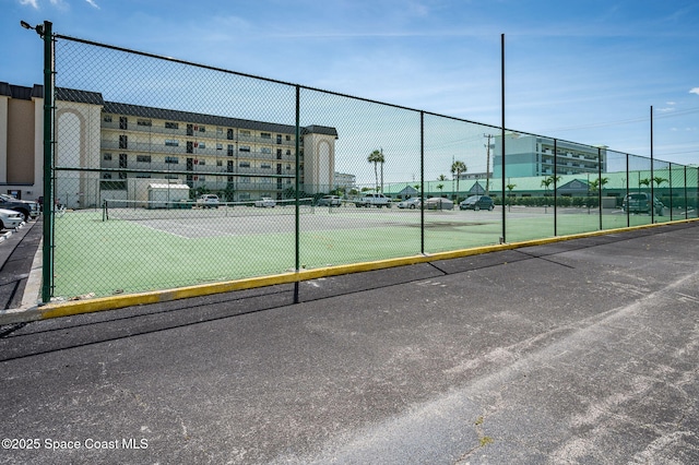 4100 Ocean Beach Blvd Unit 412, Cocoa Beach, FL 32931 - view of tennis court