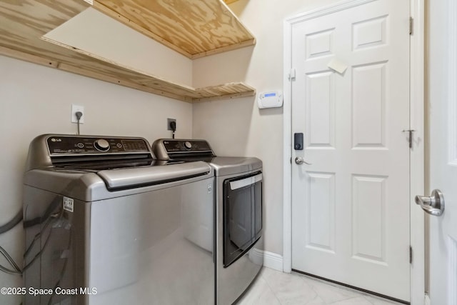 2262 Lune Ct, West Melbourne, FL 32904 - washroom with washer and dryer