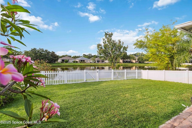 2262 Lune Ct, West Melbourne, FL 32904 - view of yard with a water view