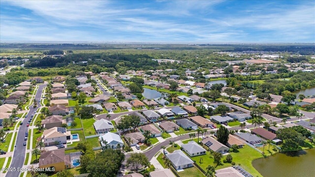 3817 Sunbeam Ct, Merritt Island, FL 32953 - aerial overview of property's location with nearby suburban area and a nearby body of water