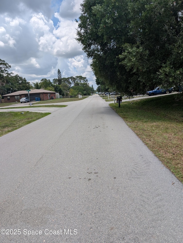862 Aachen Ave NW, Palm Bay, FL 32907 - view of asphalt street