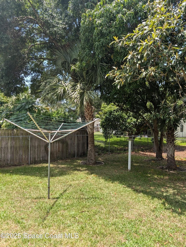 862 Aachen Ave NW, Palm Bay, FL 32907 - view of yard