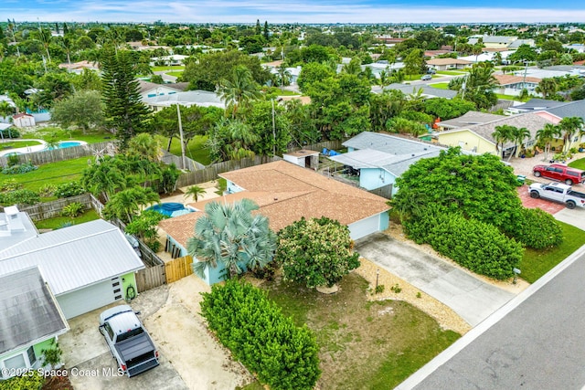 475 Park Ave, Satellite Beach, FL 32937 - aerial perspective of suburban area