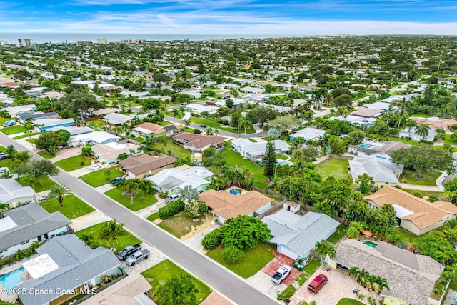 475 Park Ave, Satellite Beach, FL 32937 - aerial perspective of suburban area