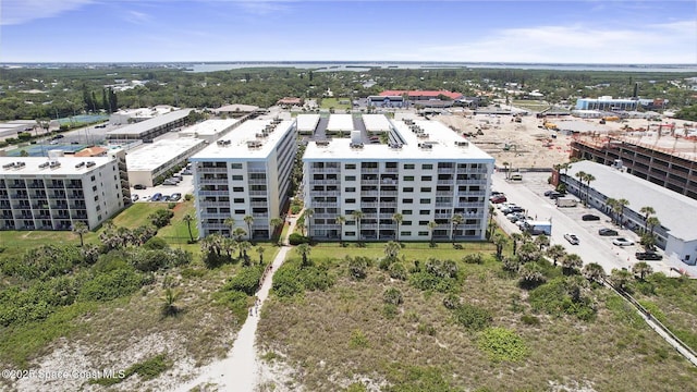 1000 N Atlantic Ave Unit 614, Cocoa Beach, FL 32931 - drone / aerial view of apartment complex / building
